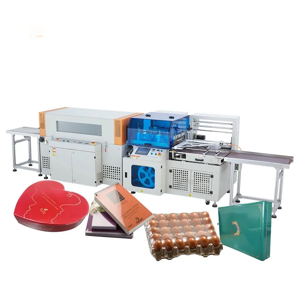 Full Automatic L Bar Shrink Packing Machine Machine for Box Case Packaged