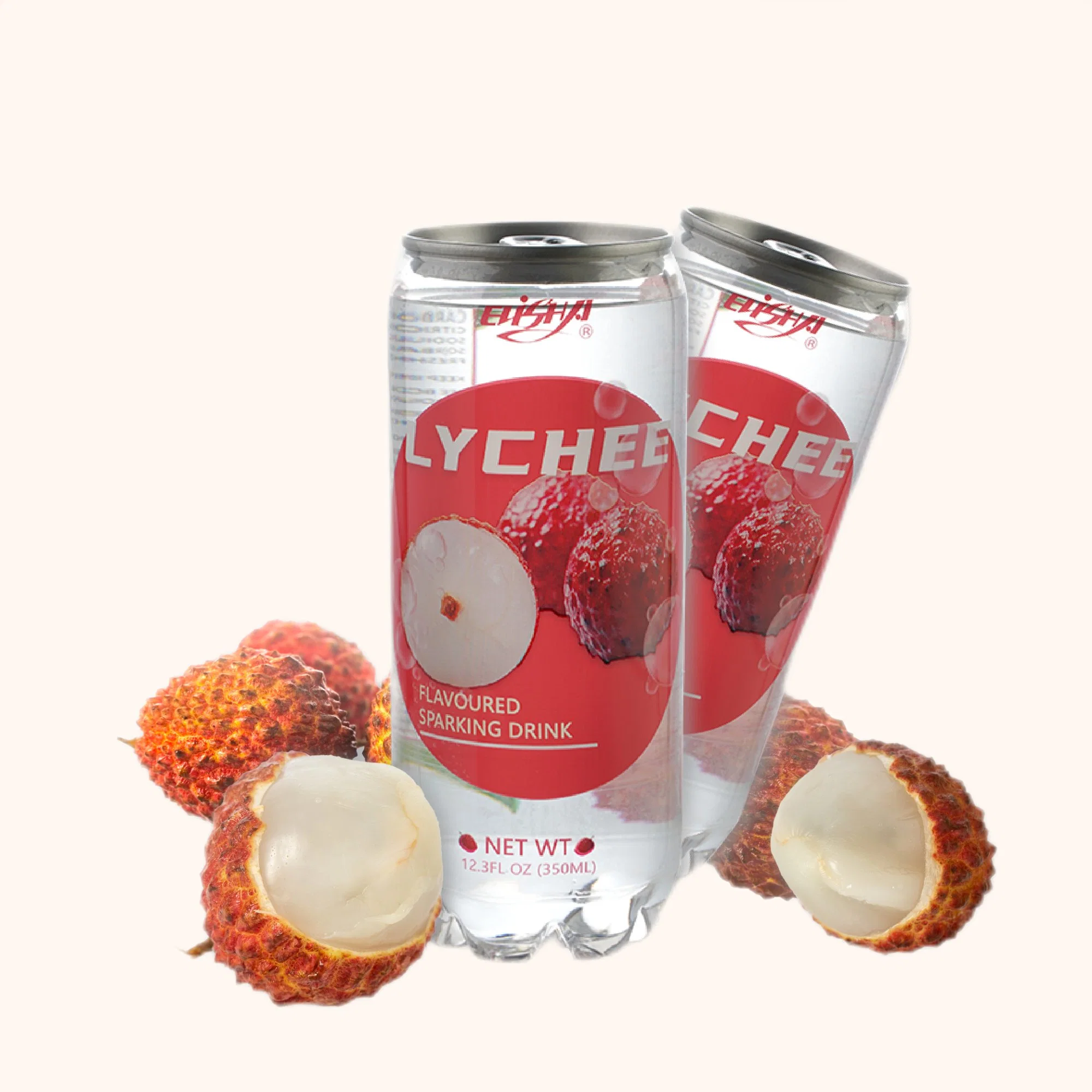 Baked Food Mate High Quality Lychee Flavor Soft Drinks Soda Water