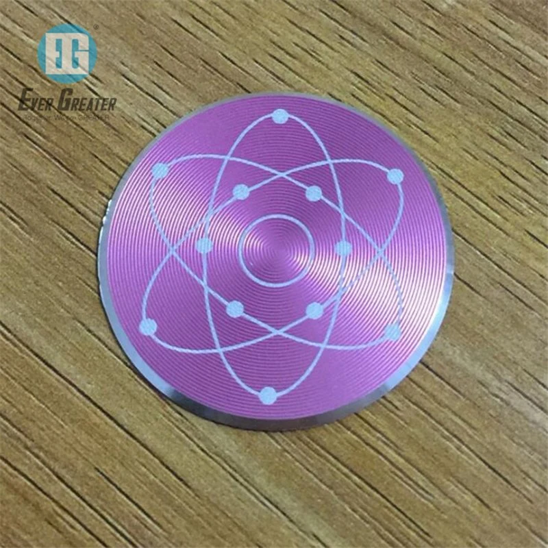 Customize OEM Design Golden Silver Anti Radiation Shieldmobile Phone Sticker