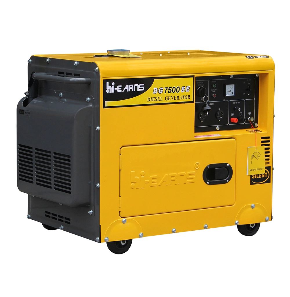 Hot Sale Spot Goods in Vietnam! 5kw 6kw 7kw Home Use Diesel Power Generator Set