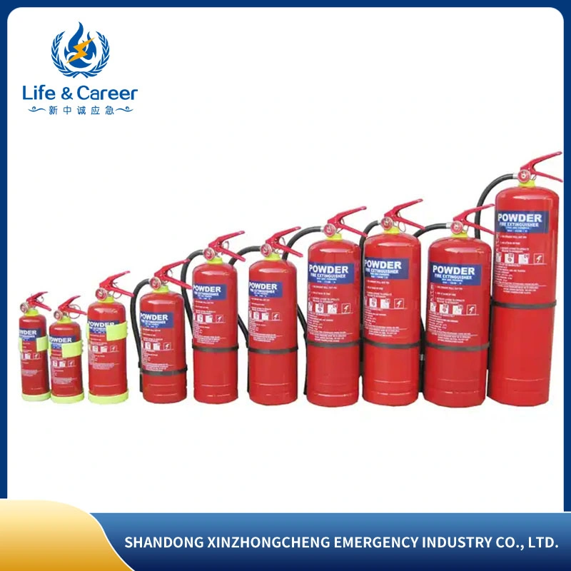 2023 Factory Manufacturing ABC Dry Chemical Powder Fire Extinguisher DCP 1kg 2kg 3kg 4kg 5kg 6kg 8kg 9kg Portable Extinguisher Fire Equipment