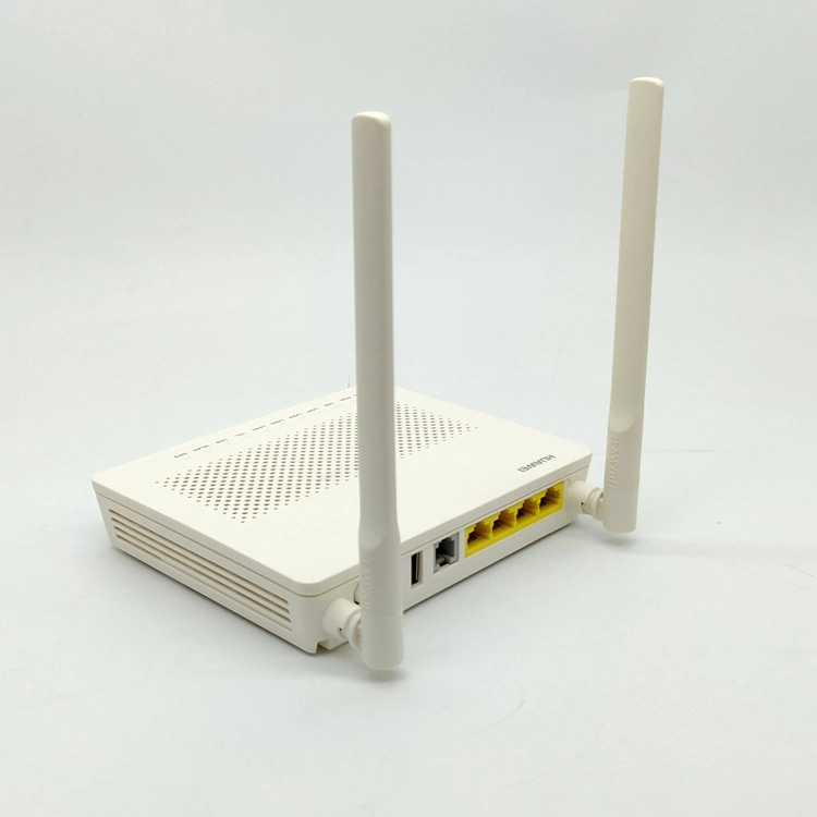 Firmware con enchufe de alimentación Hg8546m 1GE+3fe+1 POTS+USB+Wi-Fi Fibra óptica No