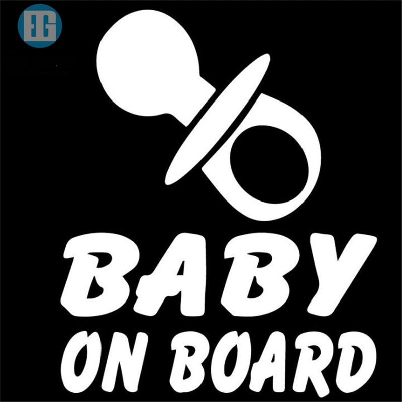 Creative Car Warning Signs Baby on Board for Safety