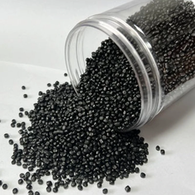 Food Grade Plastic Pellets PE/PP/EVA/ABS/Pet Carbon Black Masterbatch for Film Blowing Injection and Extrusion