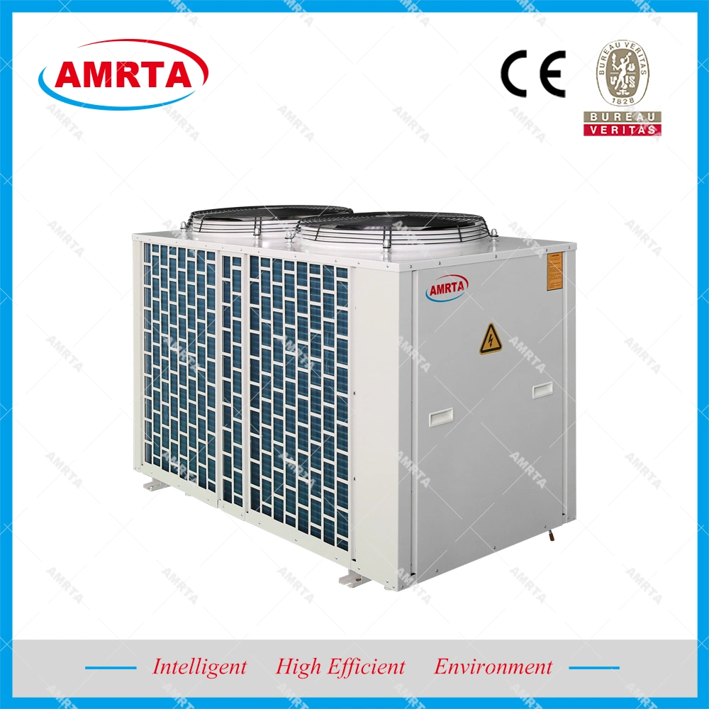 30kw / 50kw Mini Scroll Industrial Air Conditioning R32 DC Inverter Air Source Heat Pump Air Cooled Industrial Glycol Water Chiller