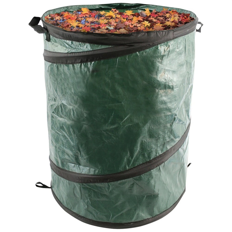 Bolsa plegable de basura para exteriores Bolsas de basura de plástico