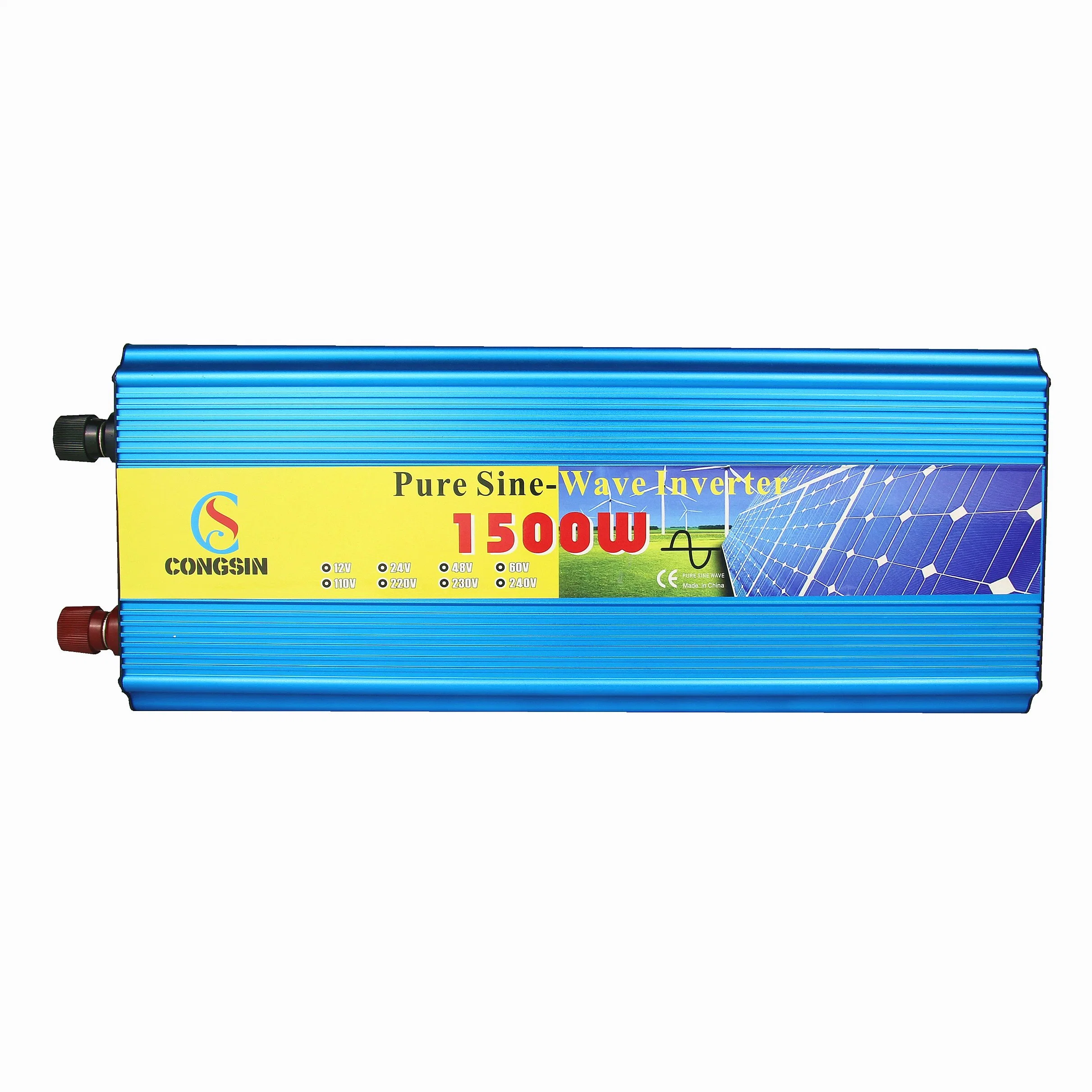 High Efficiency Pure Sine Wave DC12V AC220V 1500W Power Inverter