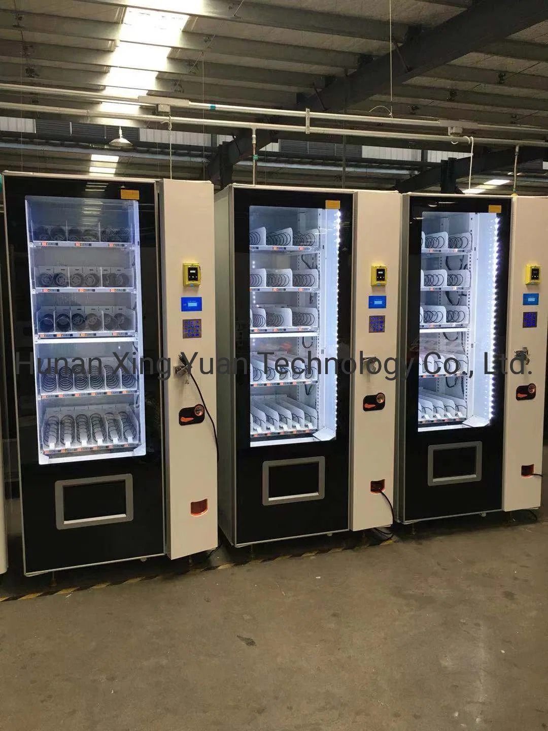 24 Hour Self-Service Mini Supermarket Intelligent Bottled Canned Cola Can Soda Vending Machine (XY-DLE-6C)