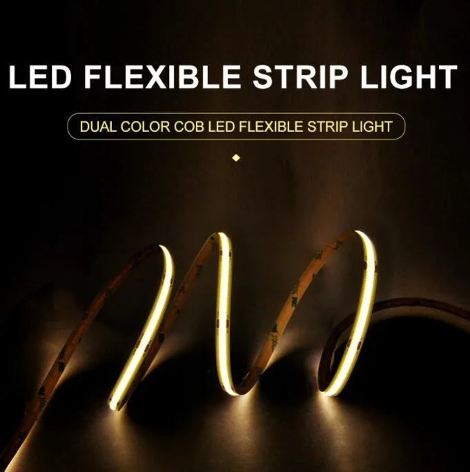 2022 New Product 24V Waterproof 4mm 5mm Connector USB TV Backlight Flex 12V Ultra Thin Small COB LED Strip