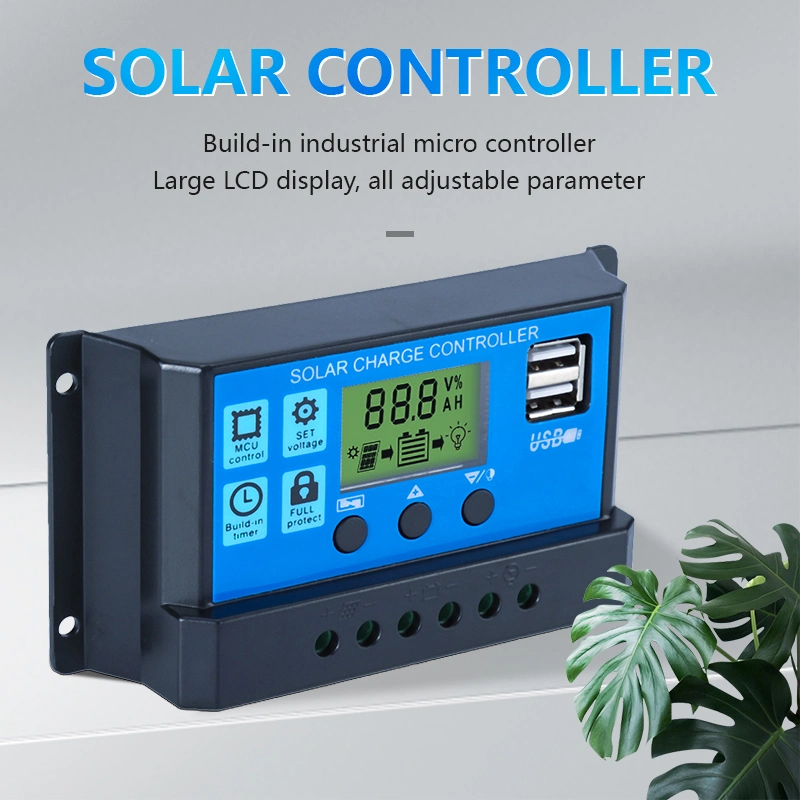 Système solaire Suyeego Ma technologie solaire Double USB PWM solaire Régulateur de tension d'alimentation 14 30 Vcc