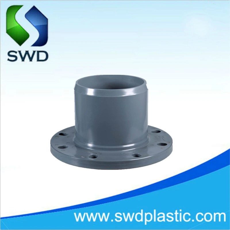 UPVC Pipe Fittings Spigot Flange for Water Supply Pn10