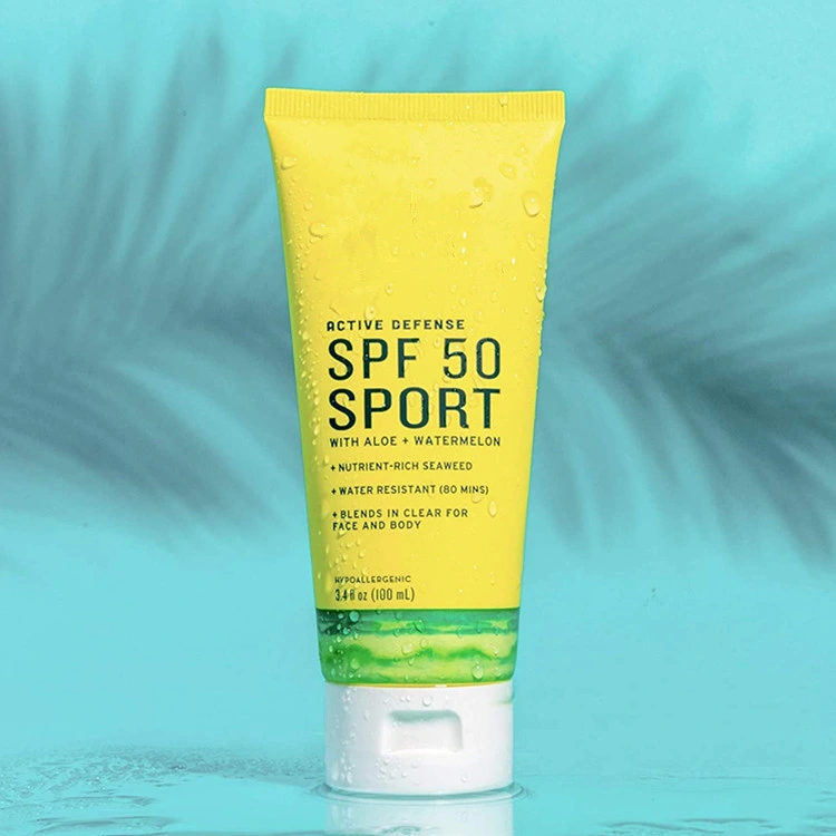 OEM Custom Vega Watermelon Active Defense SPF 50 Sport crème solaire