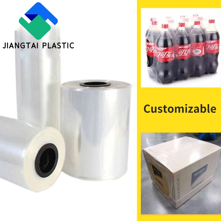 Jiangtai coextruidas de plástico de polietileno PE &amp; POF poliolefina termoencogible de enrollar la película