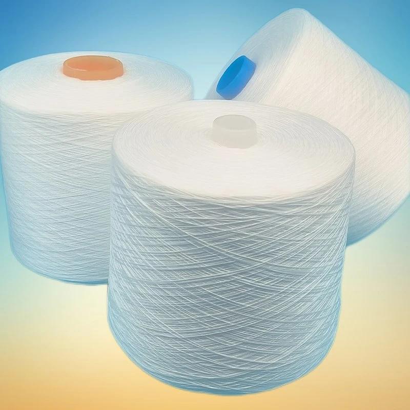 Textile Yarn 100% Ring Spun Bright Virgin 30s/2 Polyester Sewing Thread Paper Cone/Dye Tube for Sewing/Weaving/Knitting Factory Directly Sale Exported Standards