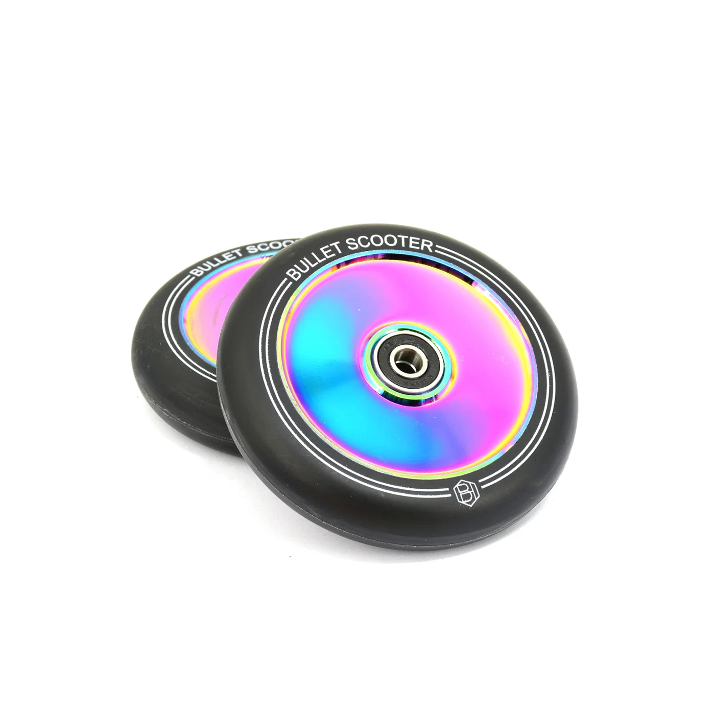 Factory Wholesale/Supplier OEM/ODM Kick Scooter Parts Accessories Replacement PU Wheels Freestyle Scooter PRO Stunt Wheels 110mm