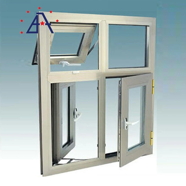 High Configuration Thermal Break Metal Aluminum Casement Opening Window