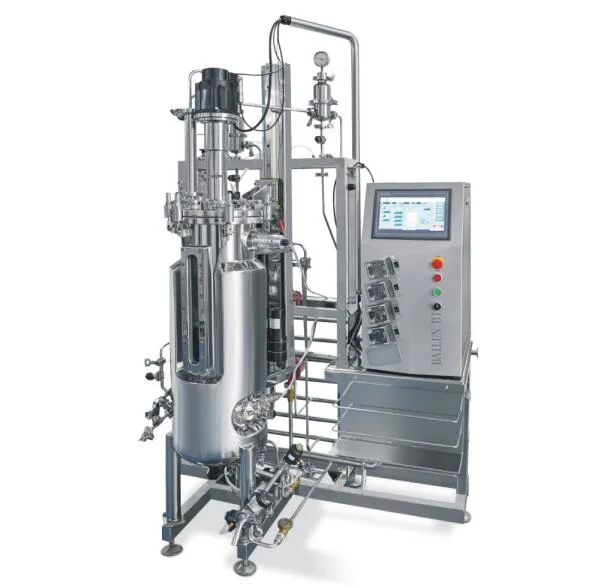 Specialized Bioreactors with Insulated Fermentor Multi-Union 100L Stainless Steel
