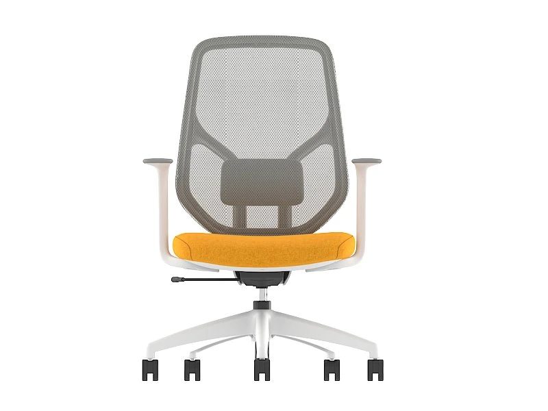Chaise de bureau pivotante en maille avec accoudoirs réglables en hauteur, design ergonomique, d'Amazon.