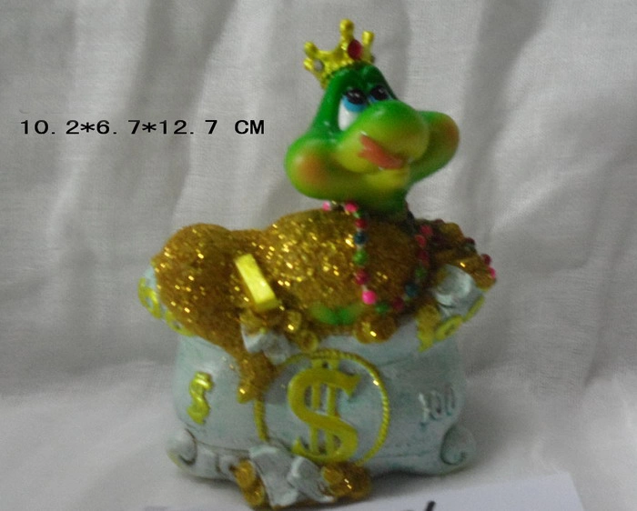 OEM New Fashion Frog Polyresin Craft