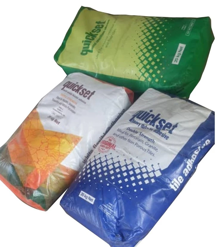 Sacos entrançados em plástico/saco de cimento/saco de válvula inferior/saco de embalagem de 50 kg