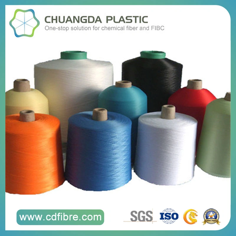 600d Dope Dyed Multifilament PP Aty Yarn for Auto Upholstery or Sofa Fabric