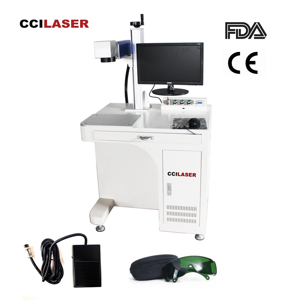 Auto Focus Fiber Laser Graving Marking Machine Laser Equipment