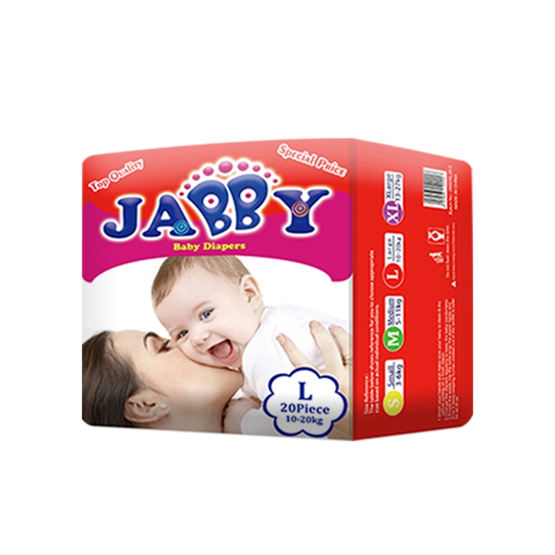 Jabby OEM Infant Disposable 3D Leak Prevention Baby Diaper