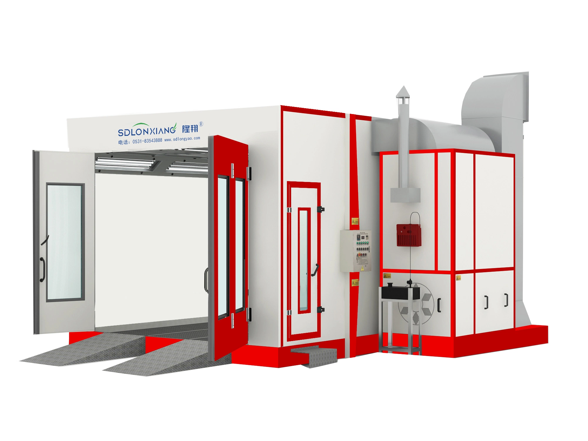 Cabina de pintura automática de alta qualidade com fornecimento aprovado pela CE