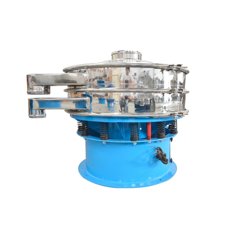 Glass Powder Double Deck Powder Round Vibratory Screening Screen Equipment for Carbons