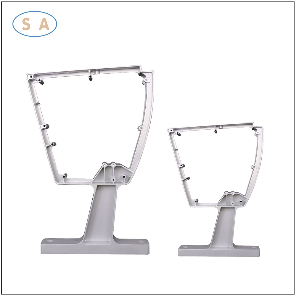 Outdoor Public Custom Aluminum Alloy Die Casting Garden Bench Legs