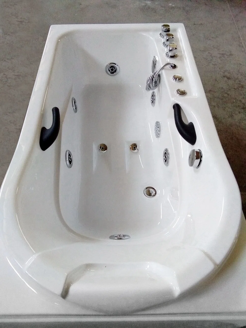 SPA Modern Acrylic Massage Jets 1500 X 800 Bath Tub