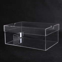 Acrylic Box Shoe Transparent Funny Novelty Acrylic Glass Selling Well Shoe Box Display Case