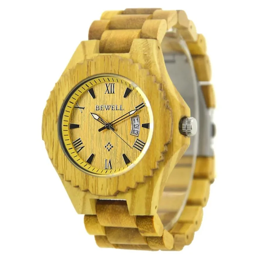 Custom Logo on Wooden Wrist Watch