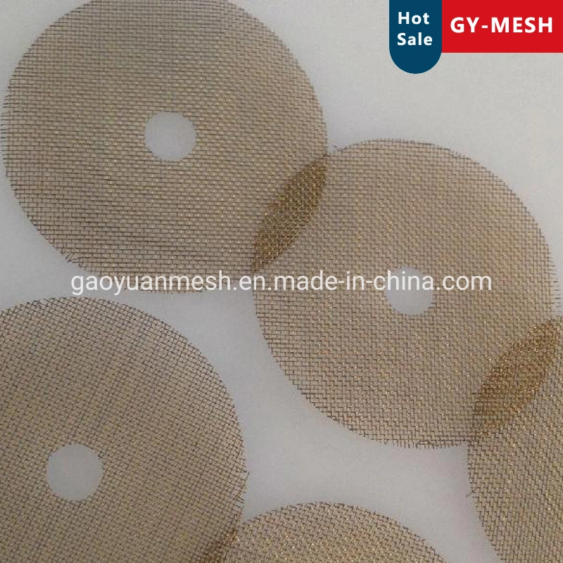 60 Mesh 80mesh 100 Mesh 120 Mesh 200 Mesh Micron Stainless Steel Wire Mesh Filter Discs