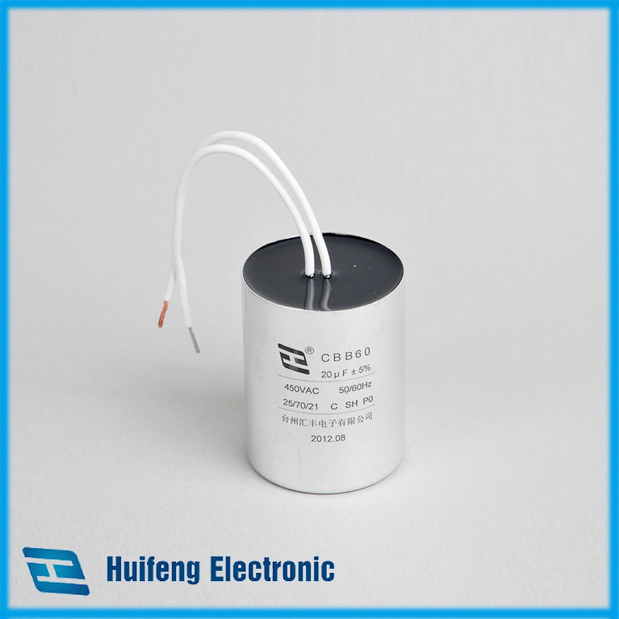 Cbb60 Washing Machine Capacitor (CE, CQC, RoHS)