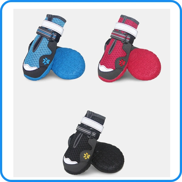 Manufacturer Wholesale/Supplier Anti-Slip Sole Pet Dog Shoes Pet Supply