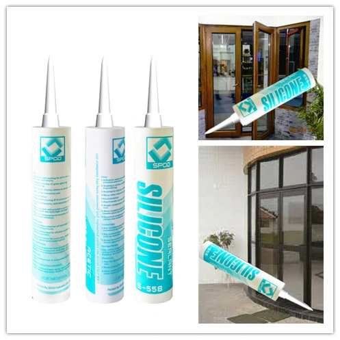 Good Quality Fast Dry Acetic Cure Silicone Sealant for Glass & Aluminum