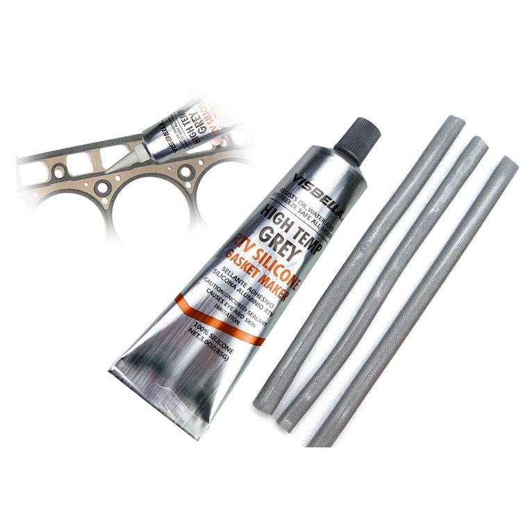 Visbella Wholesale/Supplier High Temperature Grey RTV Silicone