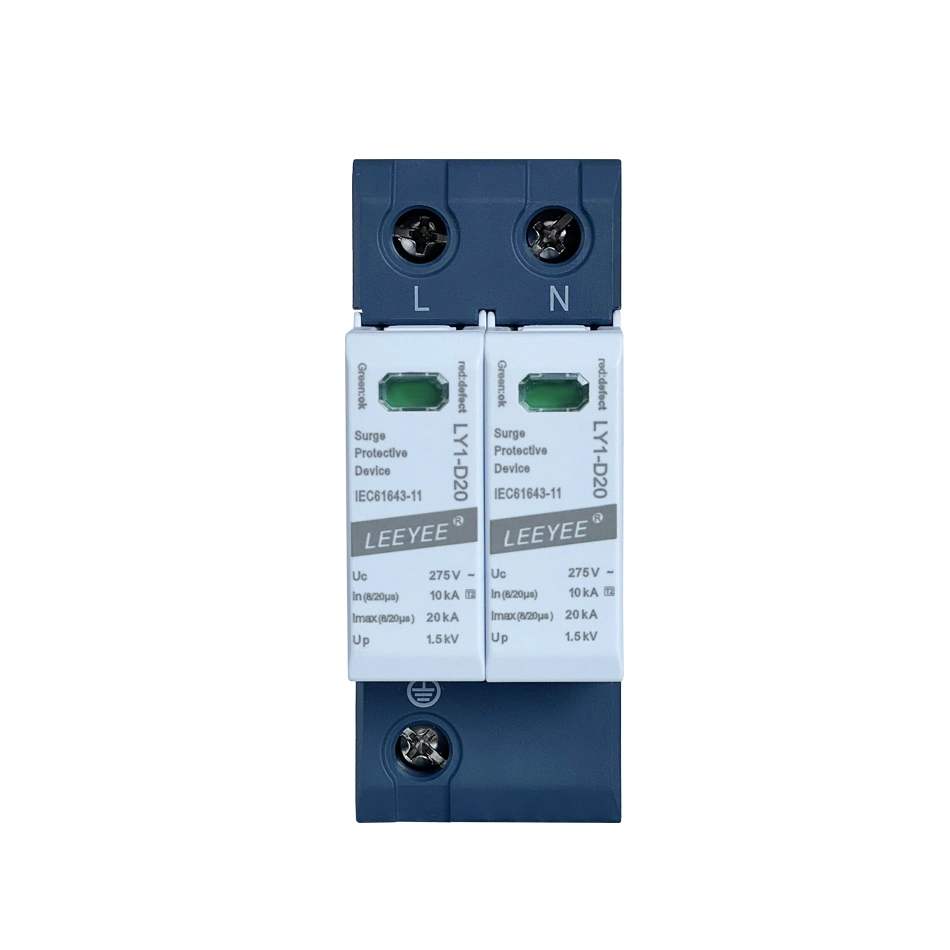 2p 20ka T2 Class II Surge Protection Device for Solar Power System