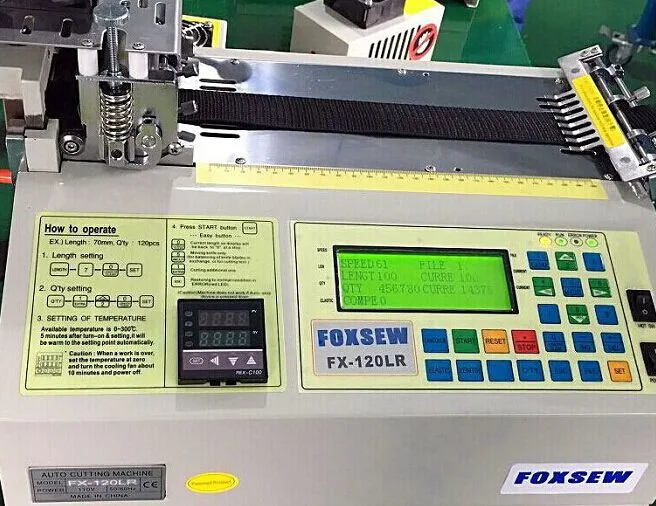Cortadora automática de cinta (cuchilla caliente y fría)