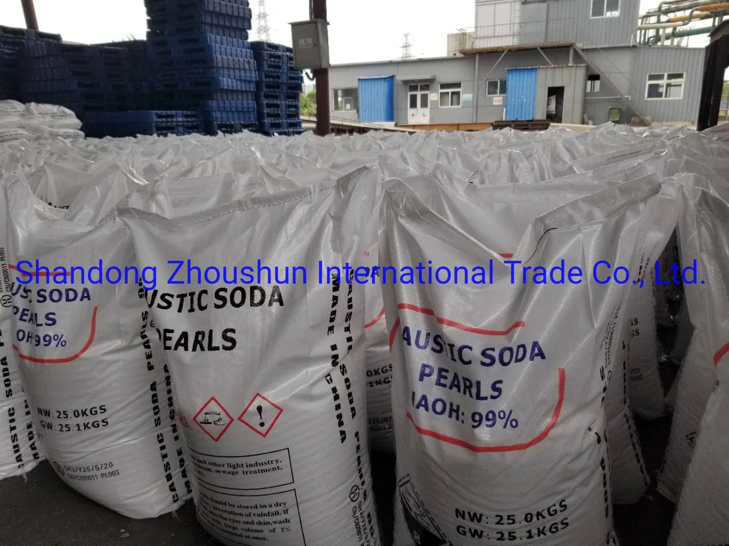 2022 Chinese Manufacture Noah 99% Pearls Caustic Soda 25kg Bag Good Price and Fast Delivery