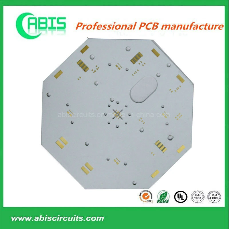 LED Lights Pcbs Custom Mc PCB Board in Aluminum with White Solder