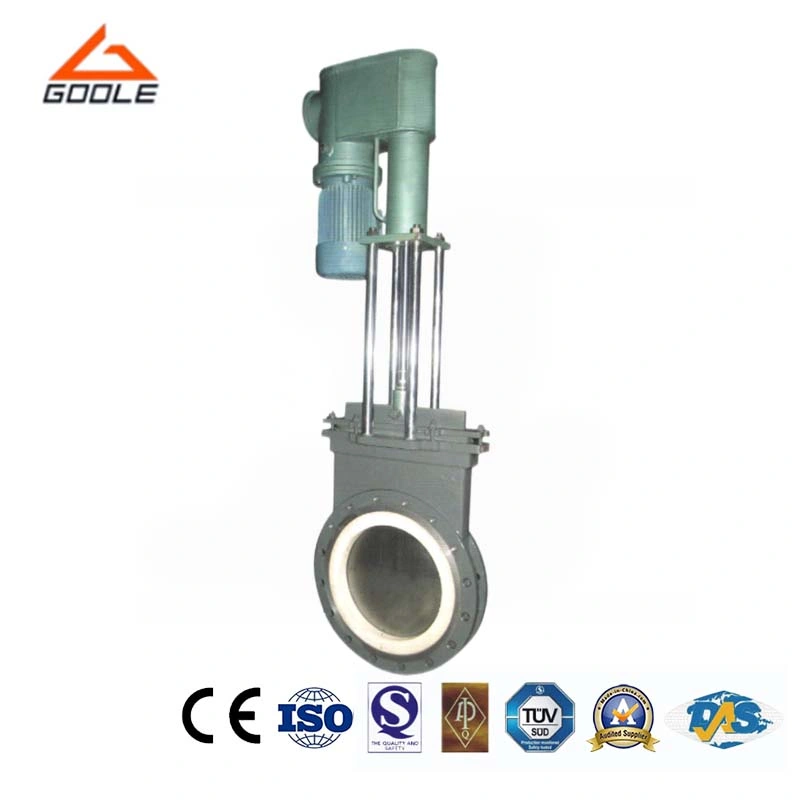 Electric-Hydraulic Short Type Wafer Ceramic Slurry Knife Gate Valve (GPZ273TC)