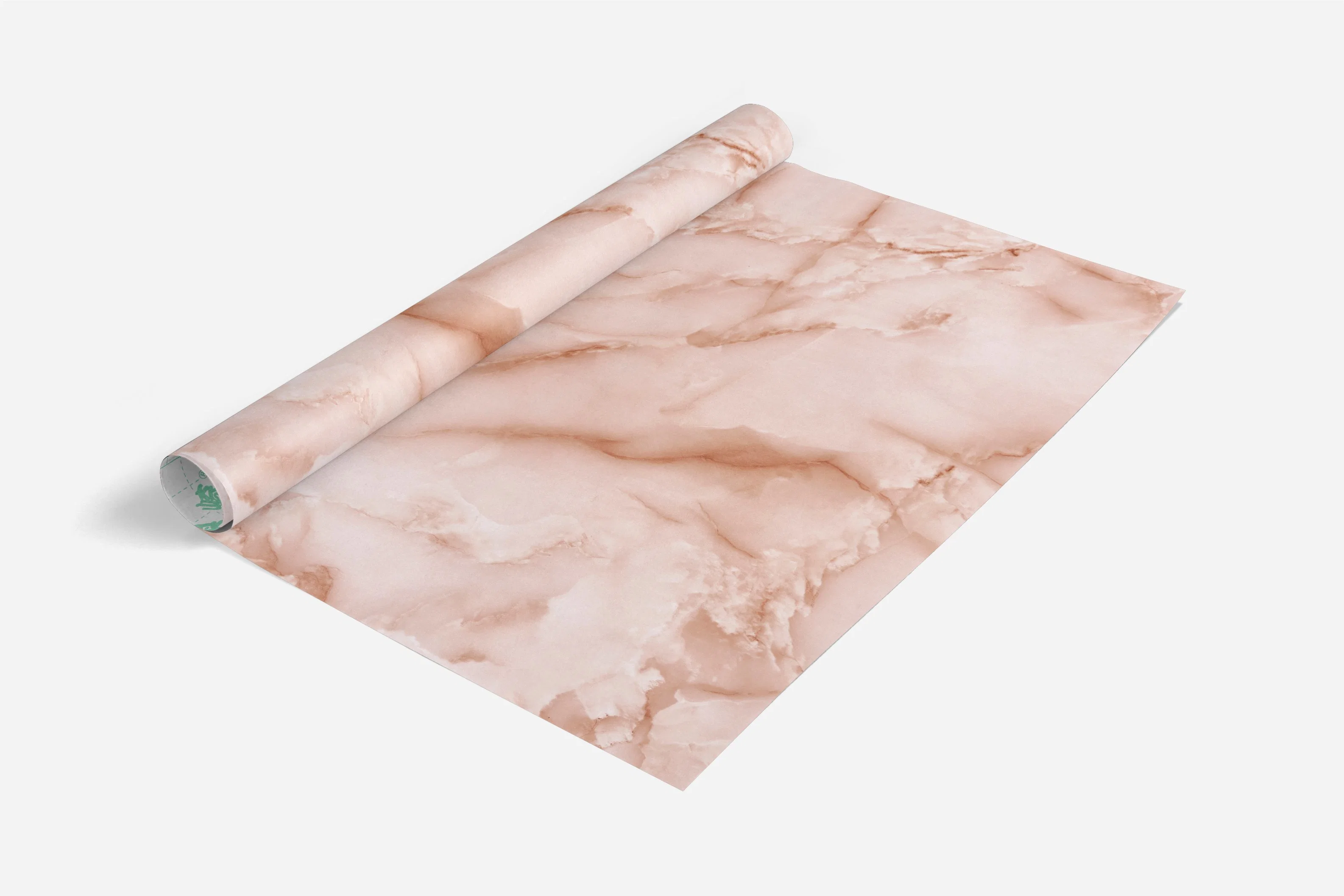 Octki Wholesale Factory Price Healthy and Environmental Professional PVC Self-Adhesive Pink Marble Wall Paper