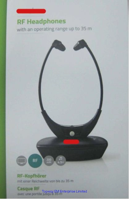 OEM Factory Wholesale/Supplier 863-900MHz Wireless Headphone for Watch TV