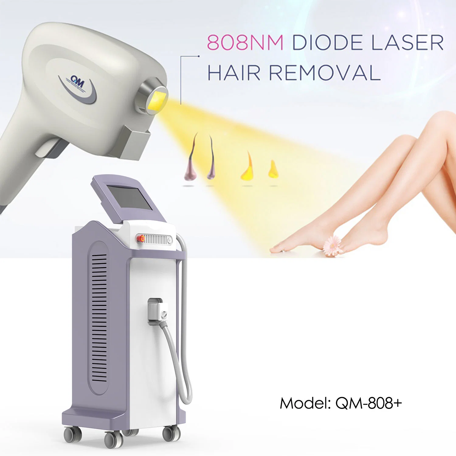 DIOD laser 808 matériel médical Diode laser 808nm épilation