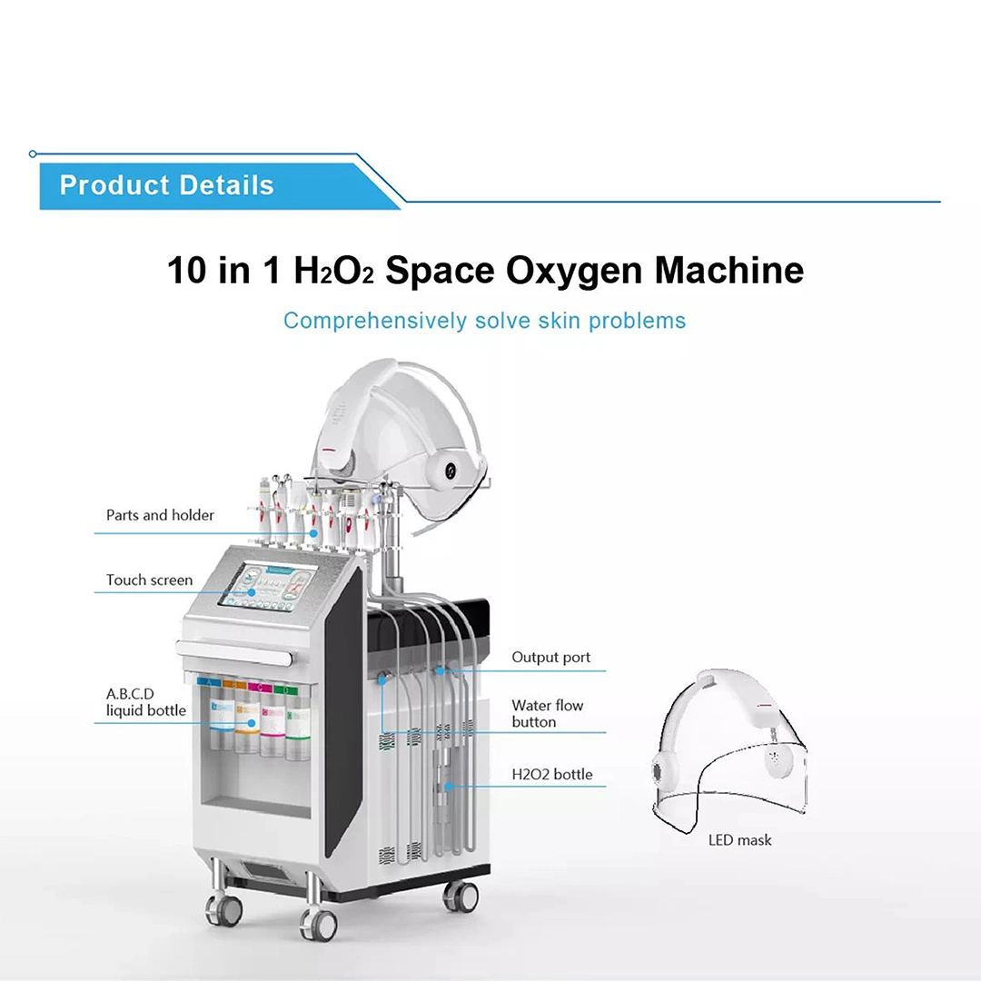 Aesthetic Center Use Multifunction Hydra Skin Rejuvenation Oxygen Jet Peel Beauty Equipment