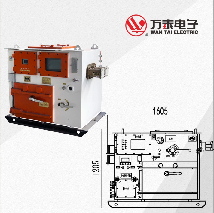 Mining Use Explosion-Proof and Intrinsically Safe Type Multi Circuit High-Voltage Vacuum Electromagnetic Switch