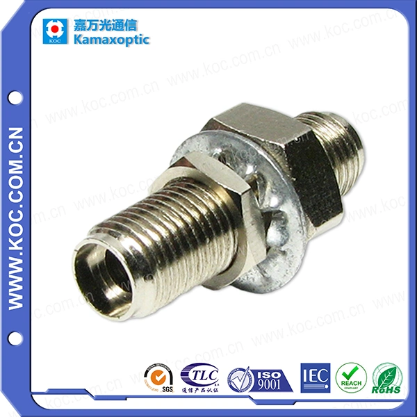 SMA Simplex Metal Optical Fiber Coupler Adapter