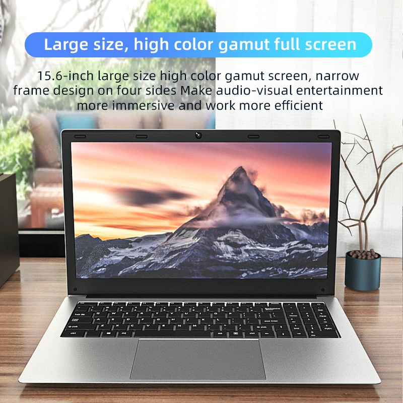 15.6inch Laptops Cheap 15.6 Inch Notebook Ultra Mini Portable PC Computer for Study